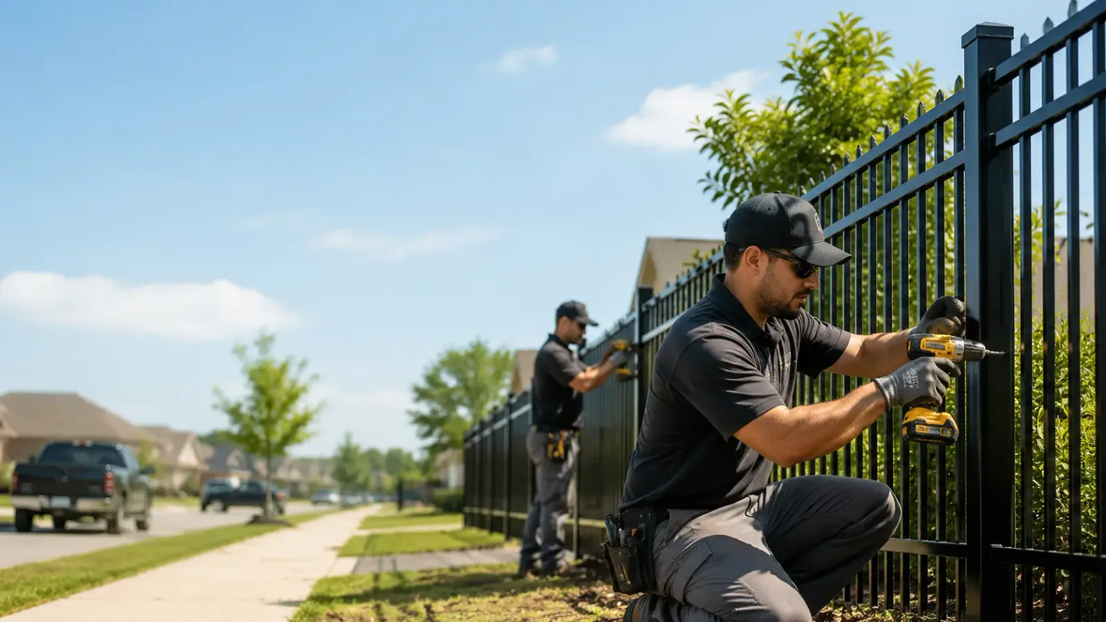Metal Fence Installation in Saint Joseph, TN